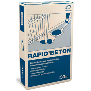 Béton rapide prêt à l'emploi - sac de 30 KG