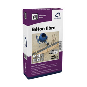 Béton fibré multifonctionnel gris - sac de 25 Kg