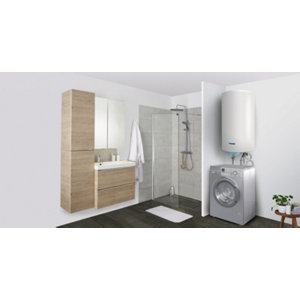 Chauffe-eau électrique stéatite 200L + groupe de sécurité – 3000 W