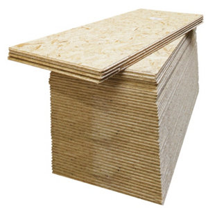 Dalle OSB3 rainuré bouveté - 2,44 x 0,59 m - Ep. 18 mm