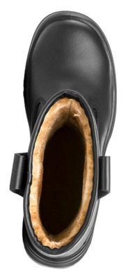 Botte "perlite " Secteurs En Cuir Fourrée taille