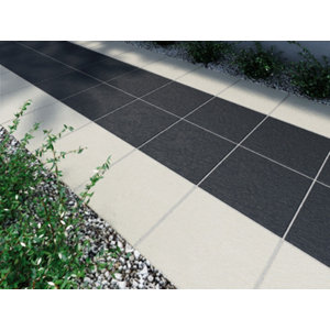 Dalle béton imitation ardoisé 50x50 cm Ép. 40 mm