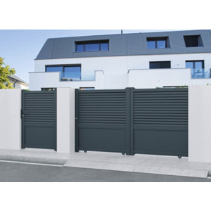 Portail aluminium coulissant "Lago" 3,25 m