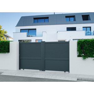 Portail aluminium coulissant "Lago" 3,50 m