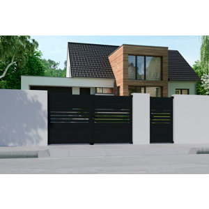 Portail battant aluminium "MAZARA" - 3M