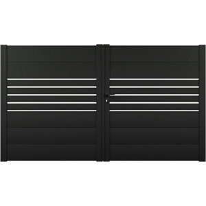 Portail battant aluminium "MAZARA" - 3M