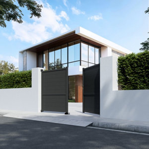 Portail aluminium battant Rivera 3m