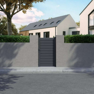 Portillon aluminium 1m H.167 cm Salinais