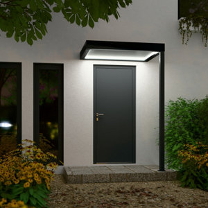 Marquise Led aluminium 120x90x245 cm