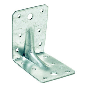 Équerre mixte renforcée - 55x70x70 mm Ép. 2 mm