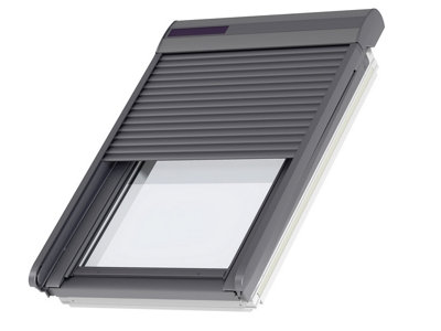 Volet roulant rigide pour fenêtre de toit à énergie solaire .78 x H.98 cm Velux SSL MK04 0000S - vue 2