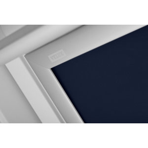 Store occultant DKL bleu en toile polyester pour fenêtre de toit DKL CK02 – H.78 x l.55 cm