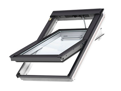 Fenêtre de toit à rotation VELUX Confort Whitefinish bois peint en . 55 x H. 78 cm GGL 2076 CK02 - vue 2