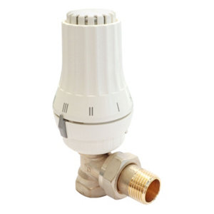 Kit complet vanne de radiateur thermostatique équerre 1/2" 6520 - Chantier