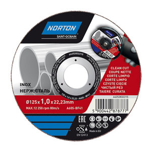 Disques à tronçonner les métaux-inox qualité Pro Ø 125 x 1 x 22, 23 mm