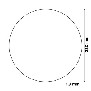 Disques à tronçonner les métaux-inox 230 x 1,9 mm