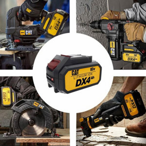 Batterie 18 V 4 Ah - Charge complète en 40 min env.