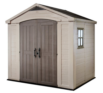 Abri de jardin KETER Factor 4.45 Abri résistant aux intempéries 182 x 256.6 x 243 cm - vue 2