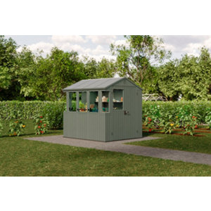 Abri "Green House" 4,6 m² - serre et espace de rangement