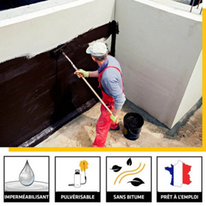 Complément d'imperméabilisation des fondations - Seau de 20 L