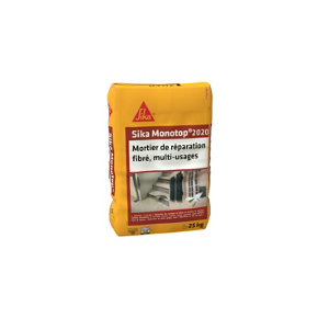 Mortier de réparation fibré, multi-usages 25 Kg
