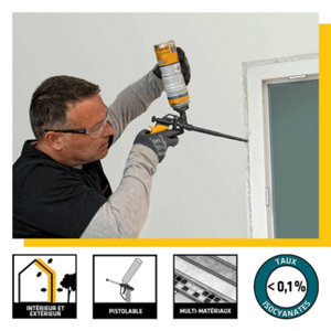 Mousse expansive sikaboom gun 528 - 500 ml