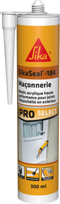 Mastic d'étanchéité SikaSeal 184 maçonnerie 300ml - vue 1