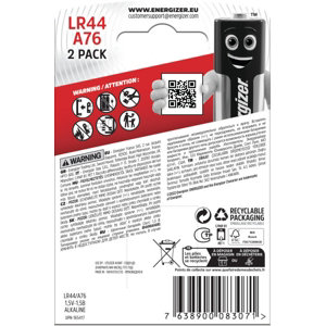 Pile Energizer LR44 - X2