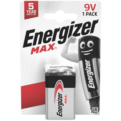 Energizer Blister Pile alcaline MAX 9 V / 6LR61 / E Block