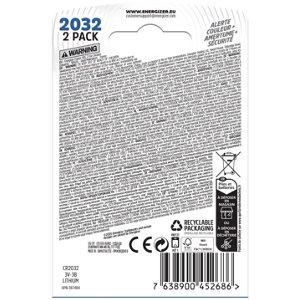 2 piles CR2032 Ultimate Lithium