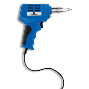 Fer à souder électrique 100 W avec LED et deux pointes interchangeables