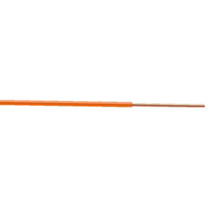 Fil électrique H07VU 1,5 mm² orange 100 m