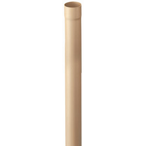 Tube de descente en PVC L. 4 m sable