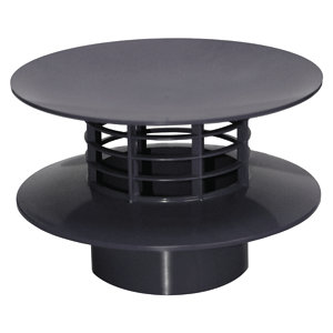 Extracteur statique en PVC Ø 100 mm