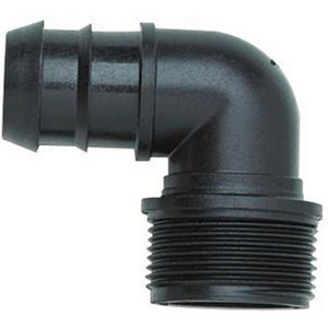 Raccord coude pompe diam. 25mm - filetage 26x34