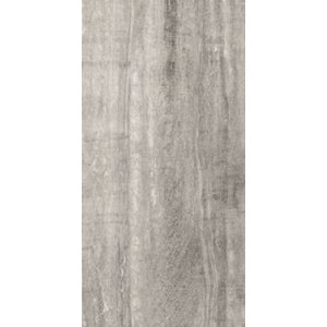 Carrelage de sol extérieur Grès Cérame Émaillé “Mont” gris clair - 31 x 62 cm