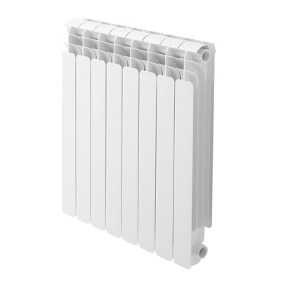 Radiateur Aluminium eau chaude Sira Tropical vertical - vue 2