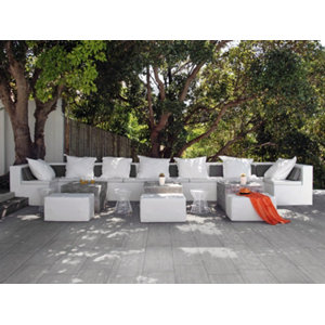 Carrelage de sol extérieur "Ciment brut", ép. 7,4 mm