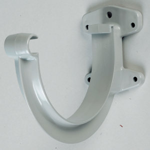 Crochet bandeau en PVC Dév 25 mm gris