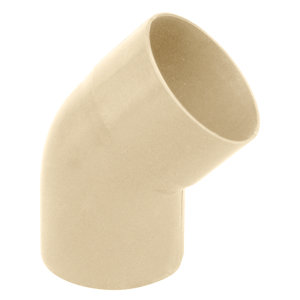 Coude en PVC Dév. 25 mm sable