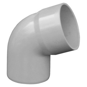 Coude en PVC Dév. 25 cm gris