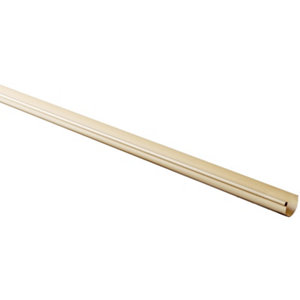 Profilé de gouttière de 25 en PVC, L. 4 m sable