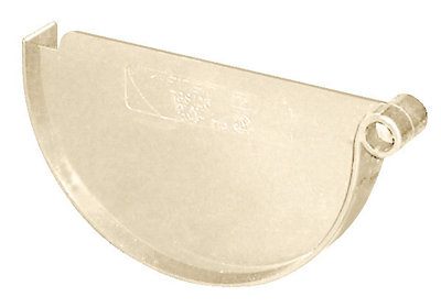 Fond de naissance gouttières PVC 25 sable FirstPlast Fermeture des profilés et naissances