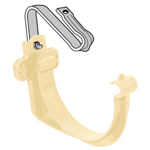 Crochet bandeau ton sable en PVC charge maxi. 75 kg