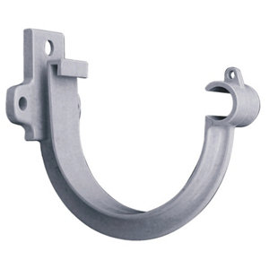 Crochet bandeau en PVC Dév. 16 mm gris