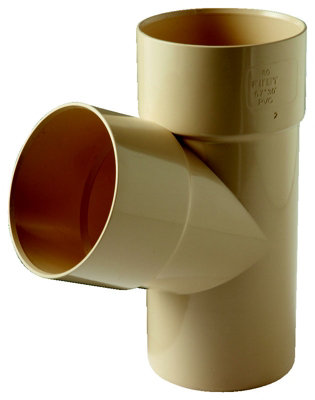 Culotte PVC FIRSTPLAST Ø80 épaisseur 3.2mm
