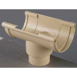 Naissance centrale PVC sable 25/80 mm