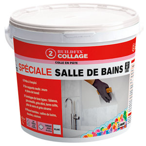 Colle en pâte D2T spéciale salle de bains - 7 kg