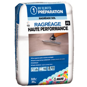 Ragréage pour sols intérieurs avec passages intensifs - 20 kg