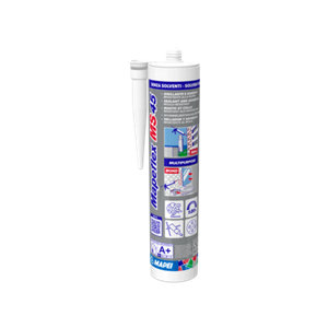 Mastic colle hybride polymère blanc intérieur extérieur 300 ml